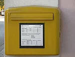 Gelber Briefkasten